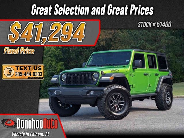 2025 Jeep Wrangler Willys