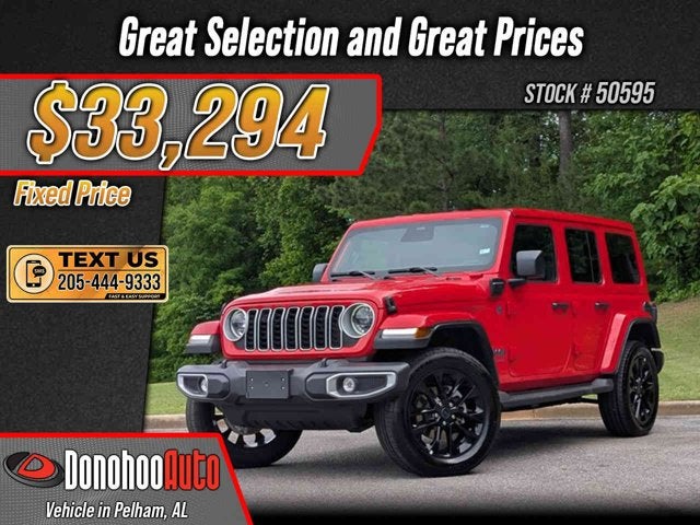 2025 Jeep Wrangler 4xe Sahara