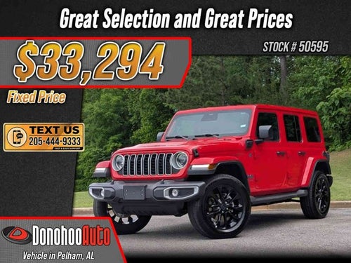 2025 Jeep Wrangler 4xe Sahara