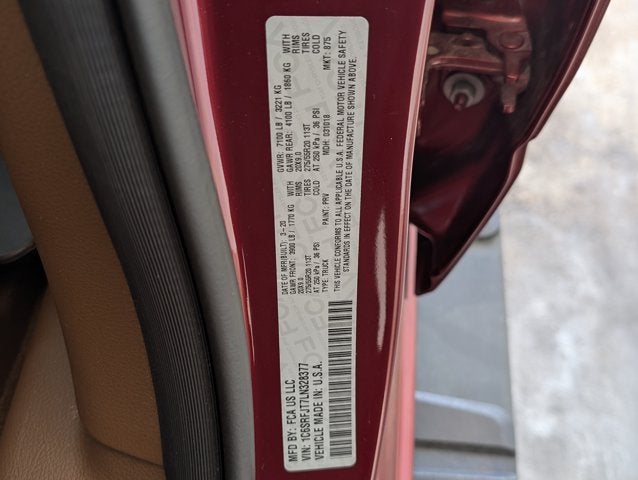 2020 RAM 1500 Laramie