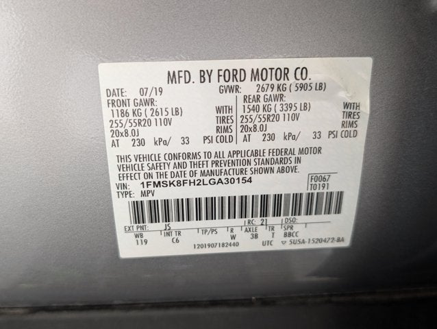 2020 Ford Explorer Limited