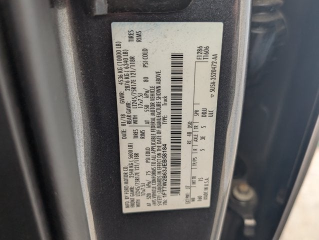 2018 Ford Super Duty F-250 SRW XL
