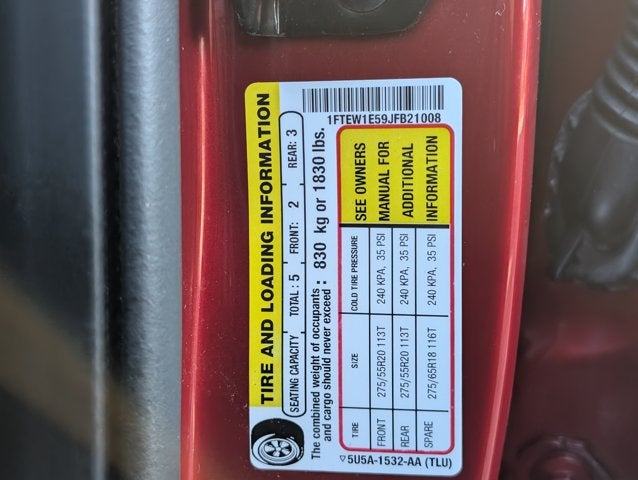 2018 Ford F-150 LARIAT