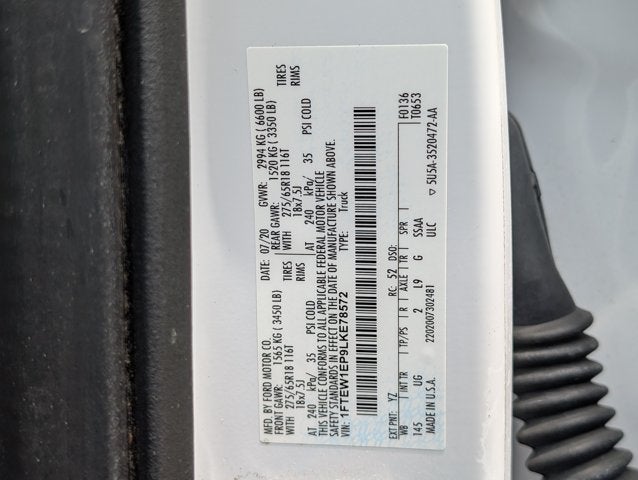 2020 Ford F-150 XL