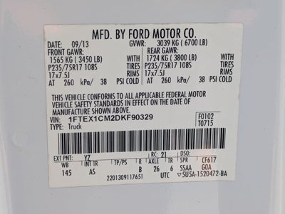2013 Ford F-150 XL