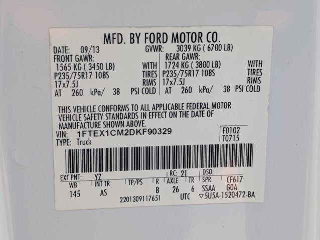 2013 Ford F-150 XL