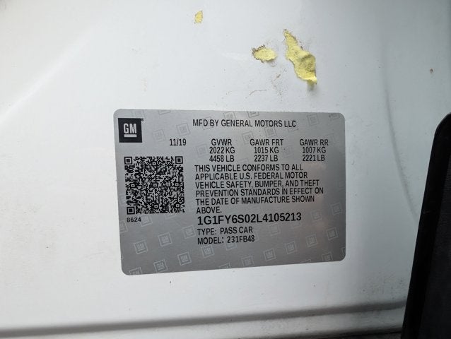 2020 Chevrolet Bolt EV LT