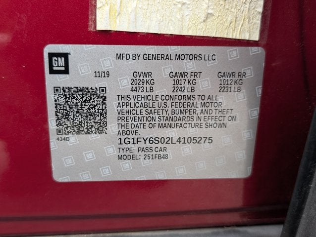 2020 Chevrolet Bolt EV LT