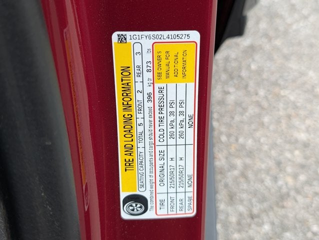 2020 Chevrolet Bolt EV LT