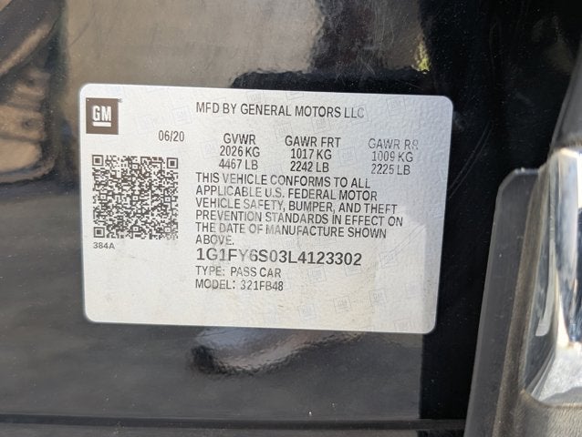 2020 Chevrolet Bolt EV LT