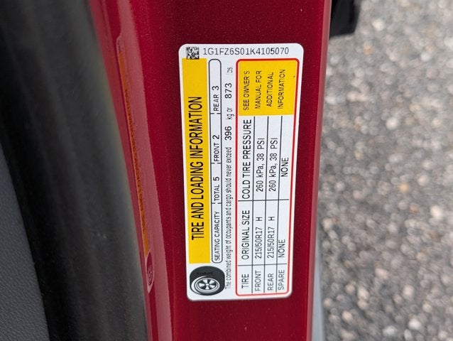 2019 Chevrolet Bolt EV Premier