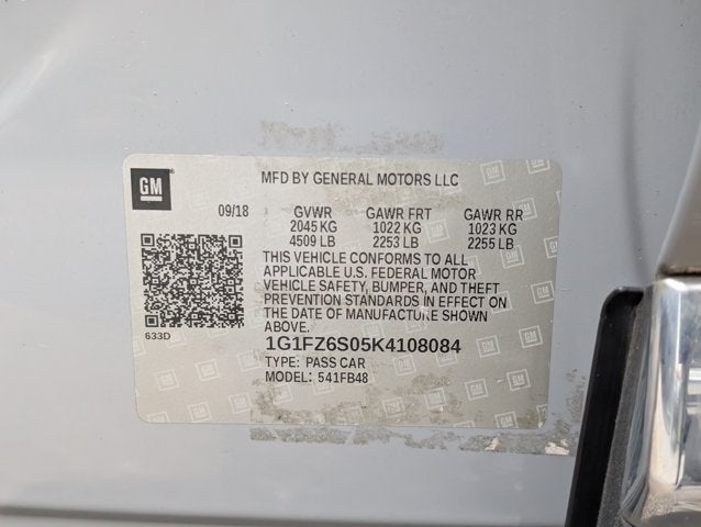 2019 Chevrolet Bolt EV Premier