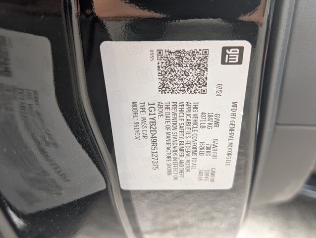 2024 Chevrolet Corvette 2LT