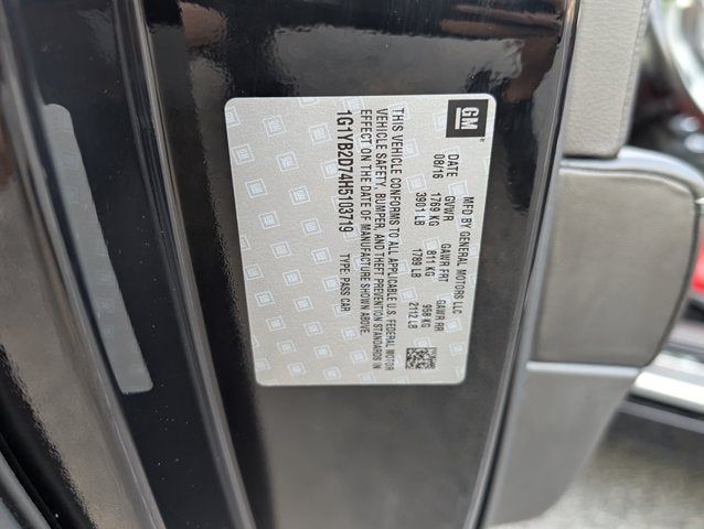 2017 Chevrolet Corvette 1LT