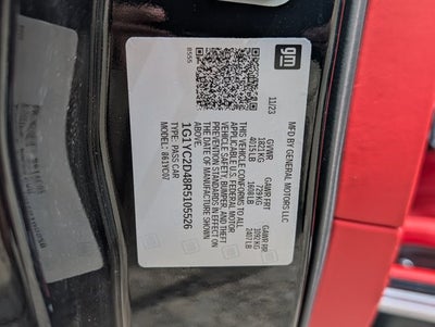 2024 Chevrolet Corvette 3LT