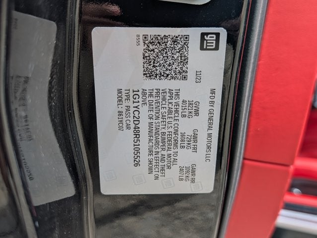 2024 Chevrolet Corvette 3LT