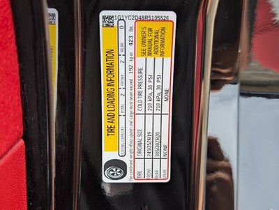 2024 Chevrolet Corvette 3LT
