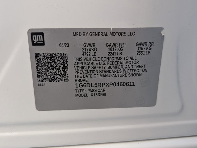 2023 Cadillac CT4-V Blackwing