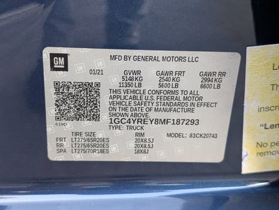 2021 Chevrolet Silverado 2500HD High Country