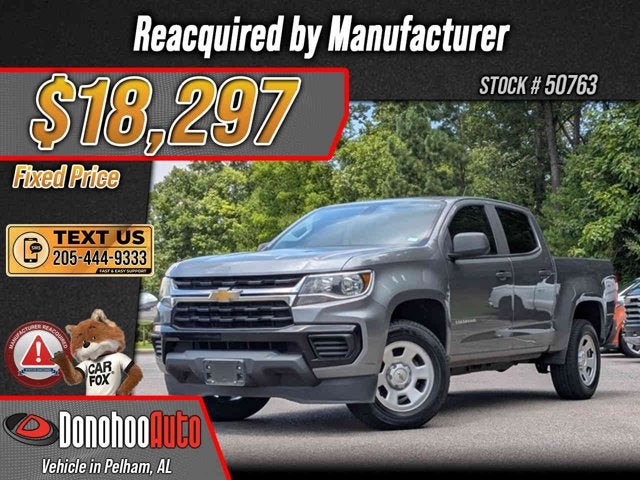 2021 Chevrolet Colorado 2WD Work Truck