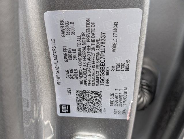 2023 Chevrolet Colorado 2WD Work Truck