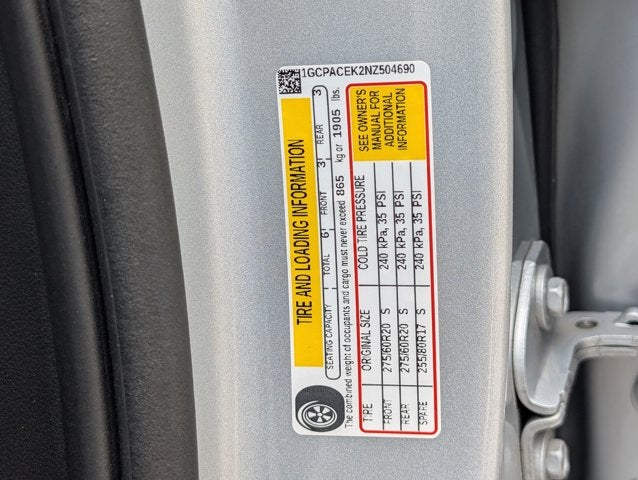 2022 Chevrolet Silverado 1500 LT
