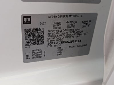 2022 Chevrolet Silverado 1500 LT