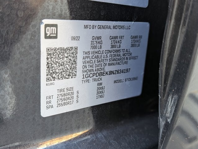 2022 Chevrolet Silverado 1500 Custom