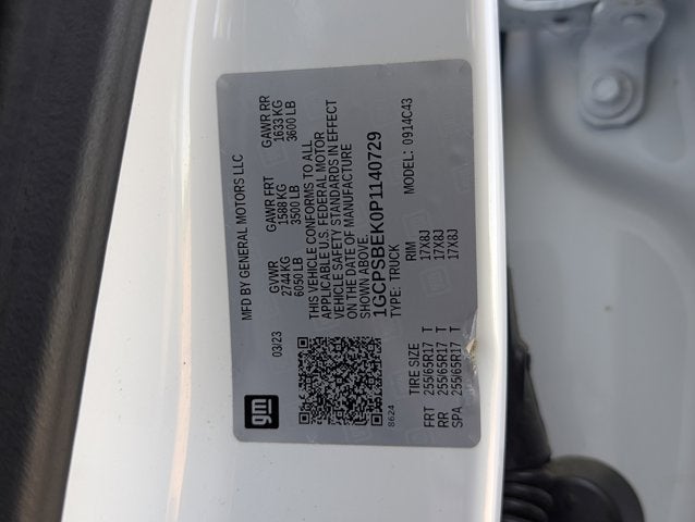 2023 Chevrolet Colorado 2WD Work Truck