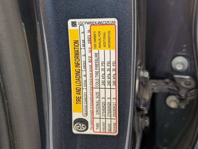 2021 Chevrolet Silverado 1500 Custom