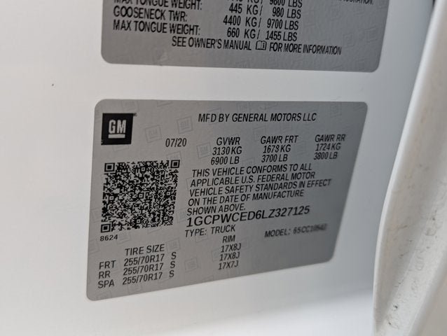 2020 Chevrolet Silverado 1500 LT