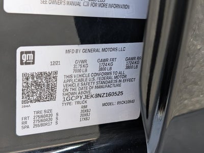 2022 Chevrolet Silverado 1500 LTD LT