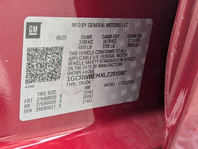 2020 Chevrolet Silverado 1500 Custom