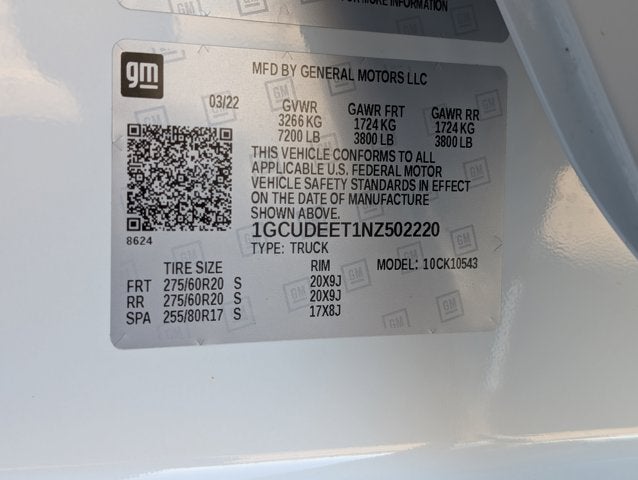 2022 Chevrolet Silverado 1500 RST