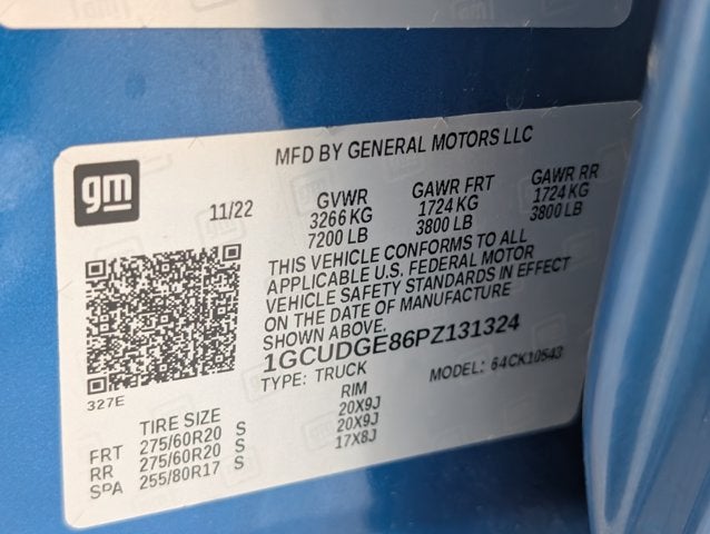 2023 Chevrolet Silverado 1500 LTZ