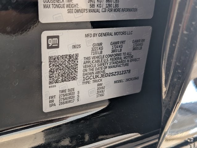 2025 Chevrolet Silverado 1500 High Country