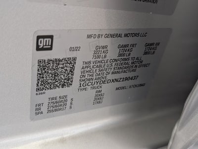 2022 Chevrolet Silverado 1500 LTD LT