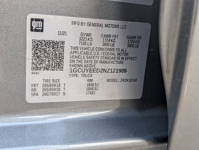 2022 Chevrolet Silverado 1500 LTD RST