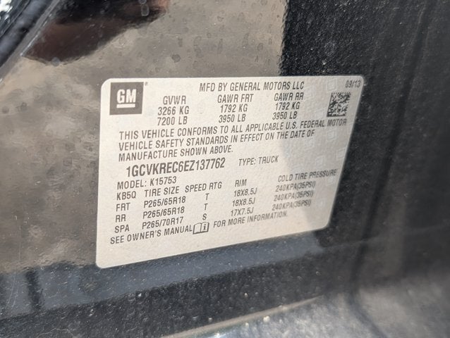 2014 Chevrolet Silverado 1500 LT