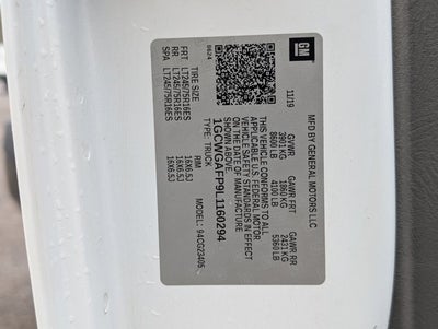 2020 Chevrolet Express Cargo Van RWD 2500 135"