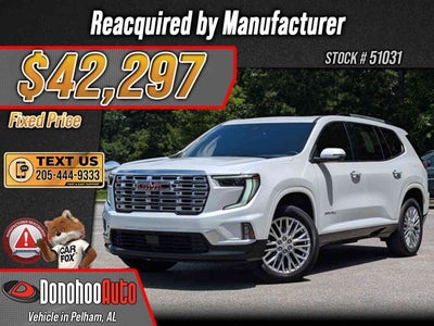 2024 GMC Acadia FWD Denali