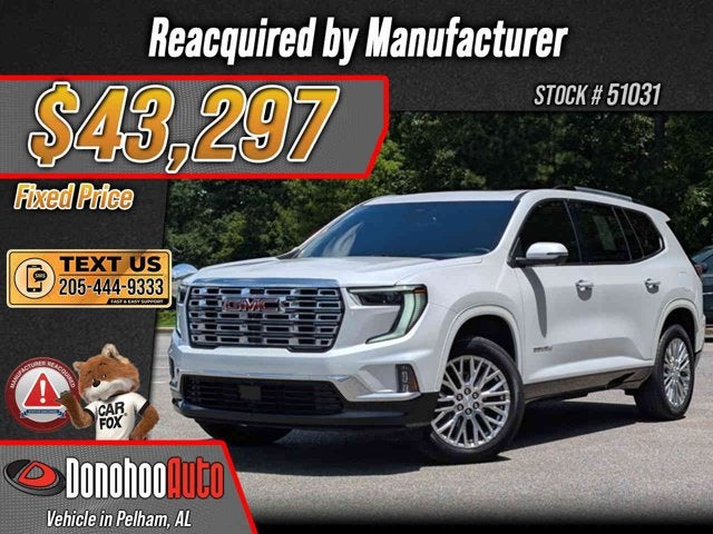 2024 GMC Acadia FWD Denali