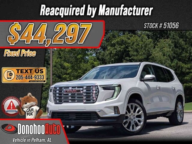 2025 GMC Acadia FWD Denali