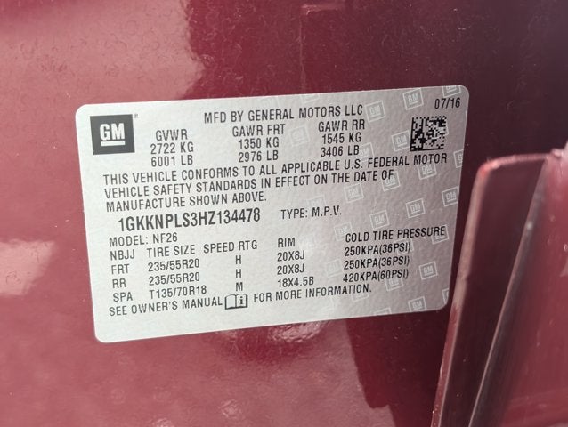 2017 GMC Acadia Denali