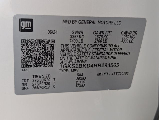 2024 GMC Yukon SLT