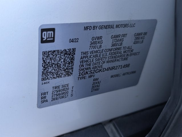 2022 GMC Yukon XL SLT