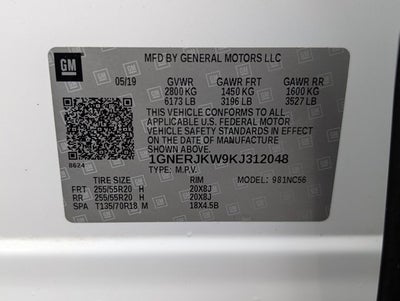 2019 Chevrolet Traverse RS