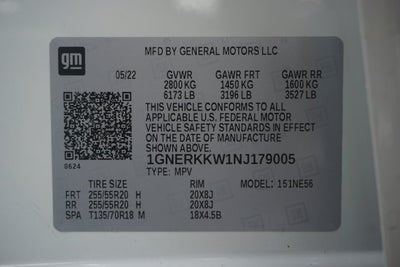 2022 Chevrolet Traverse Premier