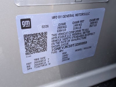 2026 Chevrolet Traverse AWD Z71