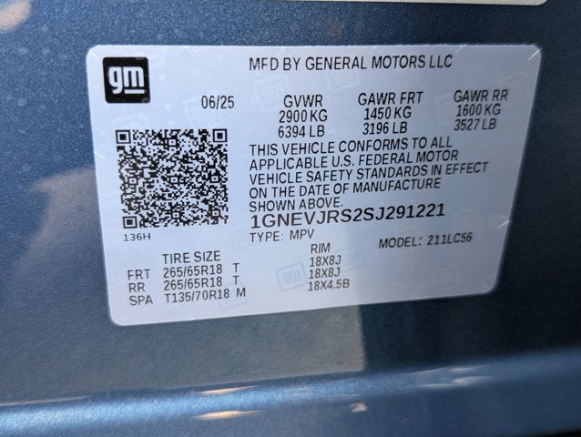 2025 Chevrolet Traverse AWD Z71